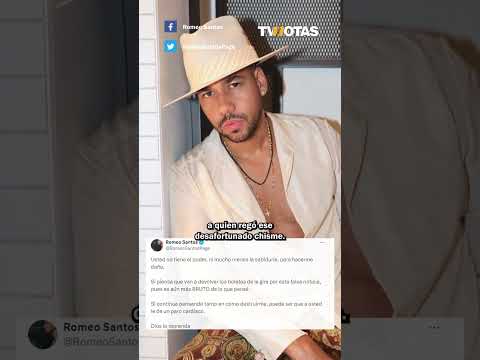 Romeo Santos: Lo mandan al hospit4al y reaparece