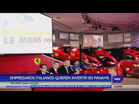 Empresarios italianos quieren invertir en Panama?