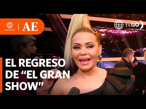 Gisela Valcárcel anuncia regreso de “EL Gran Show” | América Espectáculos (HOY)
