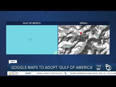 Fact or Fiction: Google Maps to adopt 'Gulf of America?'