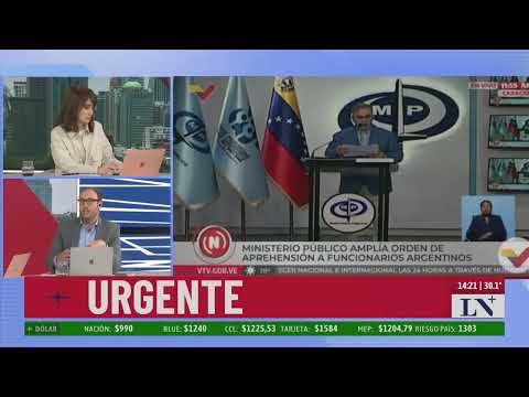 Maduro pide detener funcionarios y jueces argentinos