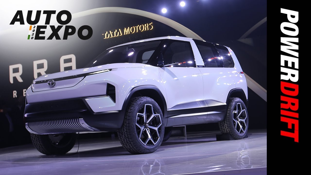 Tata Sierra Concept | Nostalgia much? | 2020 Auto Expo | PowerDrift