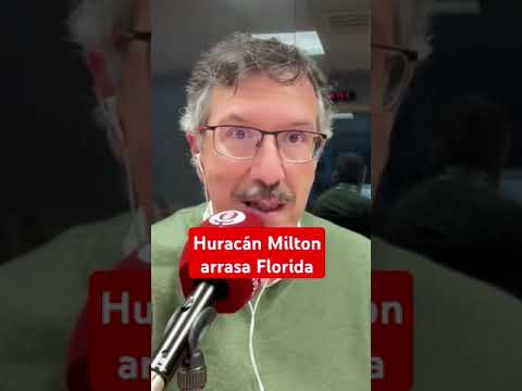 El #huracán #Milton arrasa #Florida. #Shorts #EEUU #CambioClimático