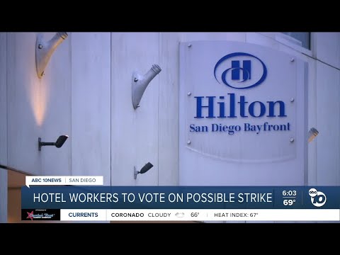 Hilton Bayfront hotel workers expected to vote on possible strike