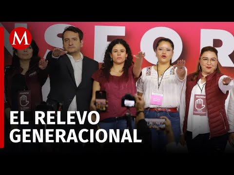 Morena renueva dirigencia con Andrés Manuel López Beltrán como secretario de Organización