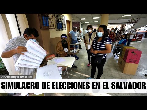 El Salvador: Tribunal Electoral realiza simulacro de transmisión de datos ante elecciones generales