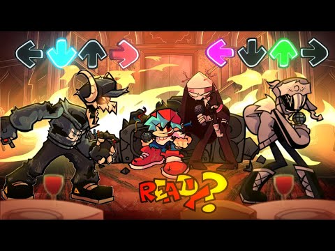 FnF but two Russians Argues in a Restaurant 2025 REMASTERED! Tabi V2 vs Ruv Genocide V2 x Zavodila