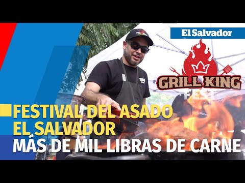 Más de mil libras de carne en Grill King Fest El Salvador