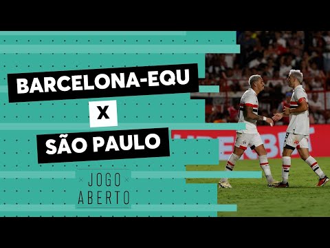 Palpites Jogo Aberto: Barcelona-EQU x São Paulo, pela Libertadores