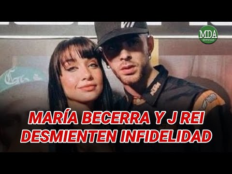 J REÍ y MARÍA BECERRA DESMINTIERON los RUMORES de SEPARACIÓN