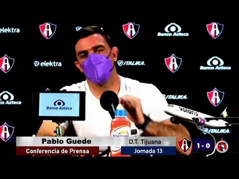 ? Pablo Guede ? Atlas 1 - 0   Xolos ? Guardianes 2021 ? Conferencia de Prensa Jornada 13