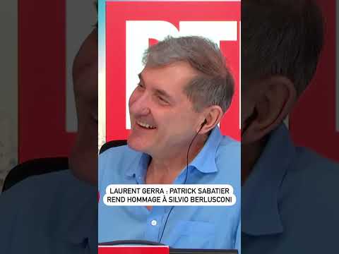 Laurent Gerra : Patrick Sabatier rend hommage à Silvio Berlusconi