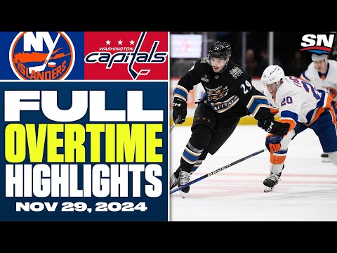 New York Islanders at Washington Capitals | FULL Overtime Highlights - November 29, 2024