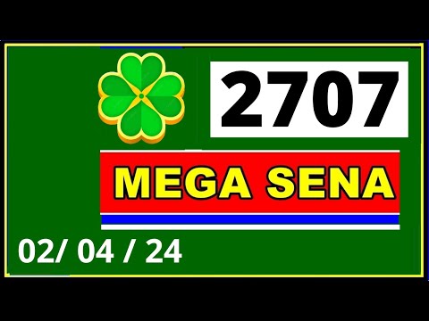 Mega sena 2707 - Resultado da Mega Sena Concurso 2707