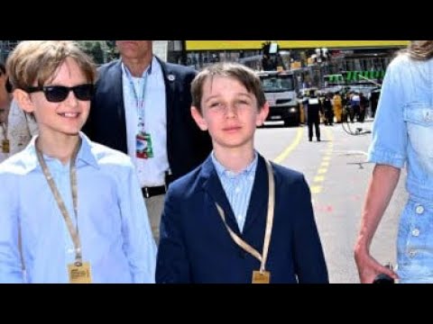 Raphaël Elmaleh très chic au Grand Prix de Monaco, le fils de Charlotte Casiraghi et Gad Elmaleh