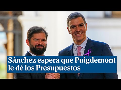 Sánchez espera que Puigdemont le dé los Presupuestos tras cambiar la amnistía