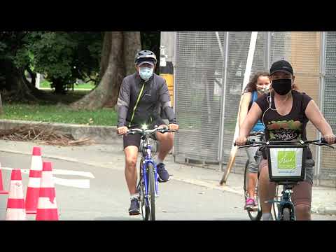 Autoridades piden a los deportistas desinfectar las bicicletas- Telemedellín