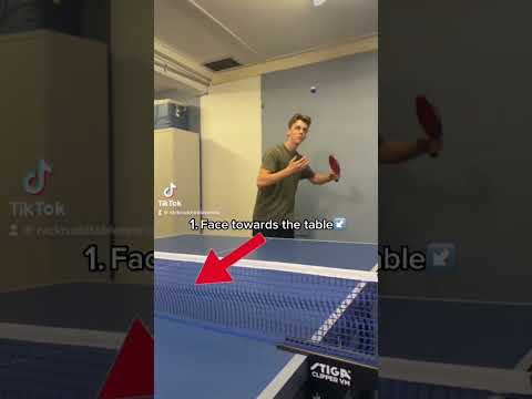 FASTEST table tennis serve 🏓 Tutorial 😮 #tabletennis #pingpong #serve #tutorial #shorts #youtube