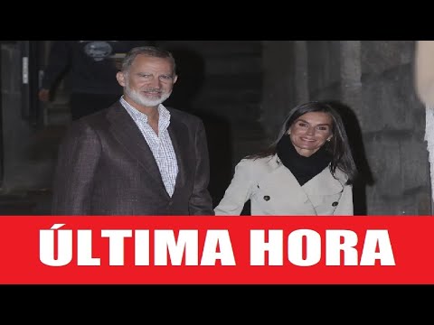 La reina Letizia abandona Juan Carlos primero mientras se va a cenar con Felipe VI