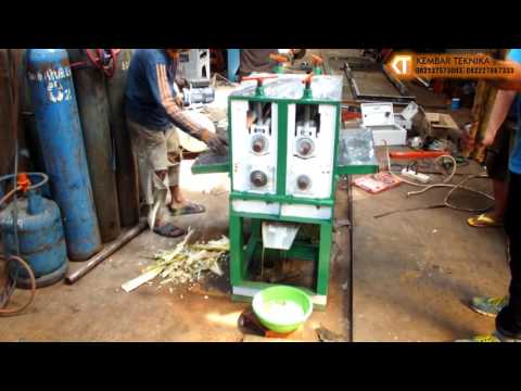 Mesin Giling Tebu Stainless Steel | Food Grade