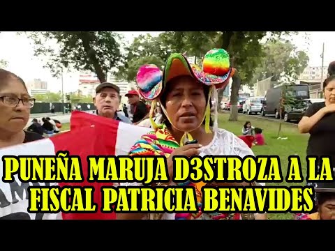 PUNEÑA MARUJA PIDE CARC3L PARA DINA BOLUARTE, PATRICIA BENAVIDES Y KEIKO FUJIMORI..