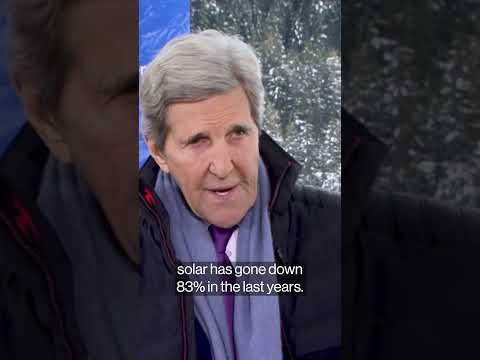 Kerry Says EV Transition Won't Happen Overnight #davos