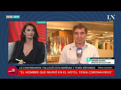 Coronavirus en Argentina: ya son 15 muertos, lo confirmó el ministro de Salud de CABA