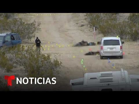 Descubren seis cadáveres en un camino rural de California | Noticias Telemundo