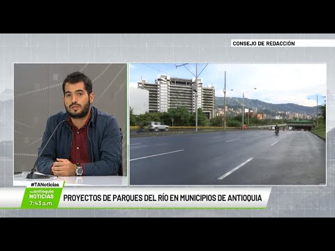 Juan Pablo López Cortés,  Felipe Cañizalez Palacios y Rodrigo Hernández - Teleantioquia Noticias