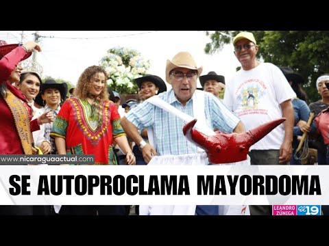 Reyna Rueda se autoproclama mayordoma de las fiestas patronales de Managua