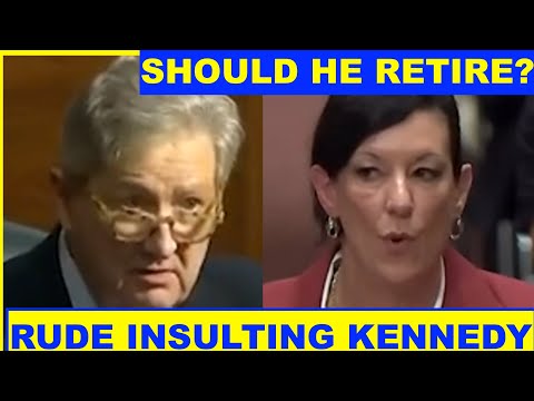 Oh My God! Should John Kennedy Be Forced to Retire? | Unbelievable Rudeness in Senate