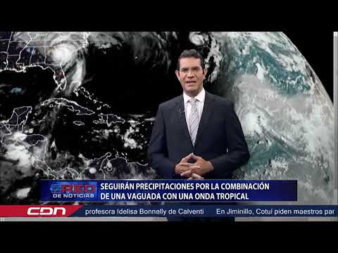 Continuarán las precipitaciones sobre gran parte del país por la combinación de una vaguada con onda