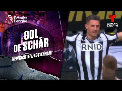 Fabian Schär marca el cuarto gol - Newcastle v. Tottenham | Premier League | Telemundo Deportes