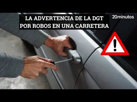 LA DGT advierte sobre robos en una carretera de España