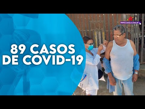 89 casos de COVID-19 confirmados reporta Nicaragua en la última semana