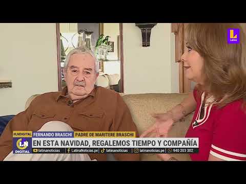 Para la Navidad no hay edad  Fernando Braschi 87 años  #GrandesAmigos de Latina Noticias