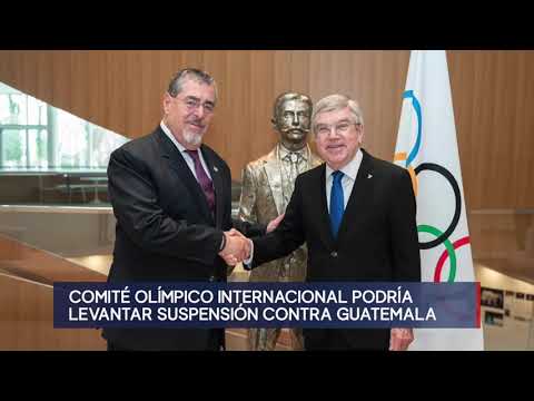 Arévalo se reúne con el Comité Olímpico Internacional, COI, en busca de salida a la suspensión