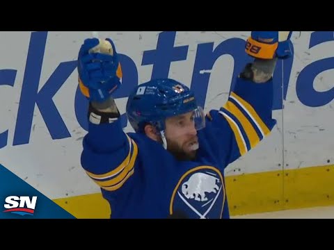 Sabres Jason Zucker Bats Puck In For Highlight-Reel Goal