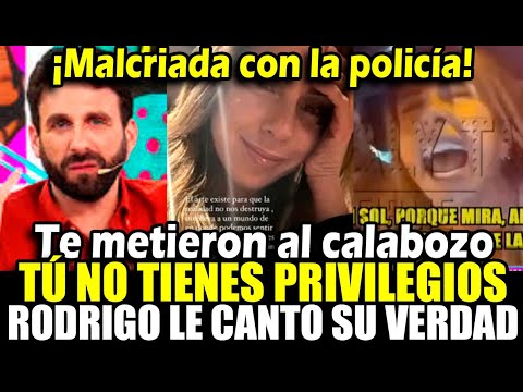 Rodrigo Gonzalez le escupió sus verdades a Fiorella Cayo x maltr4tar a policía y armar escándalo