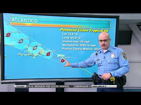2:00 PM - Boletín de Notiséis 360 sobre el paso de un ciclón tropical por Puerto Rico