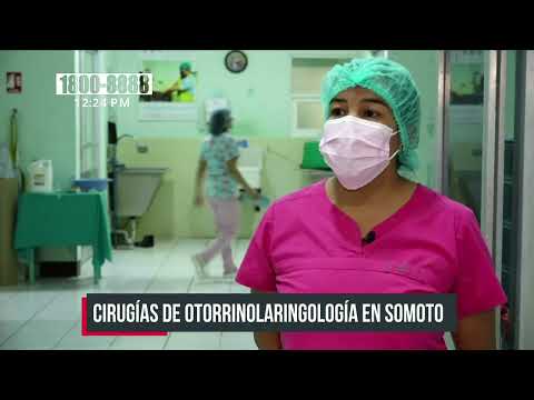 Exitosa jornada de cirugías de otorrino se realizaron en Somoto - Nicaragua