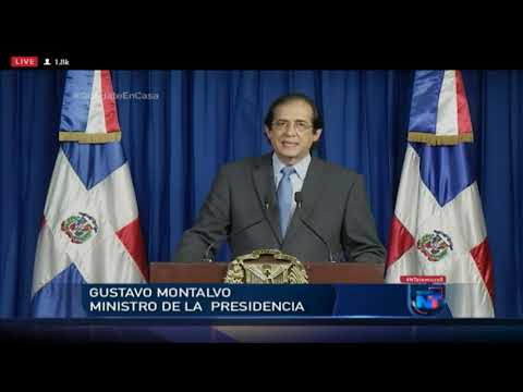 Gustavo Montalvo anuncia nuevas medidas contra el Covid19 Viernes 3 de Abril 2020