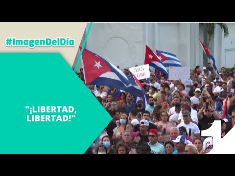 Claman libertad y la caída del comunismo en Cuba