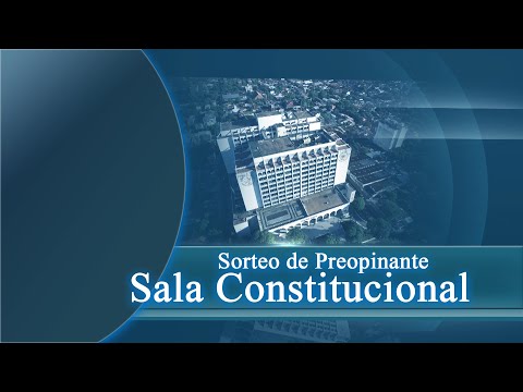 26-07-2024 Sorteo de Preopinante Sala Constitucional