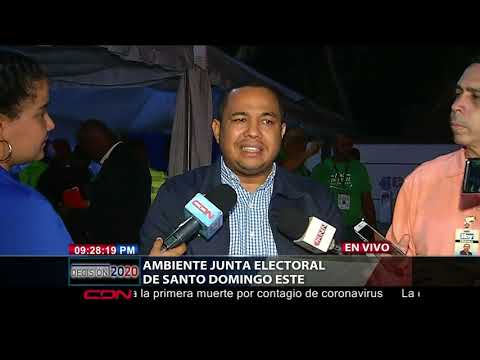 Ambiente Junta Electoral de Santo Domingo Este