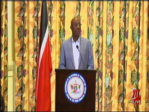 Prime Minister Dr. Keith Rowley Hosts Media Conference From Tobago - Wednesday March 3rd 2021