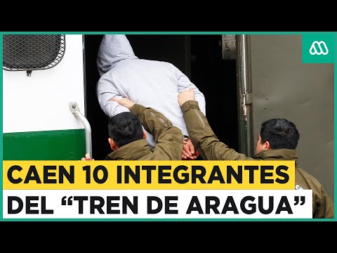 Caen 10 integrantes del Tren de Aragua: Investigación por trata de personas, tráfico y armas