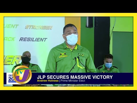 JLP Andrew Holness Victory Speech 2020