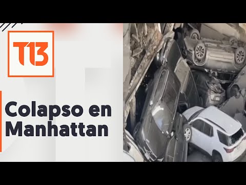 Un muerto y varios heridos tras colapso de estacionamiento en Manhattan