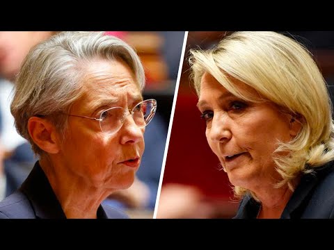 Passe d'armes entre Elisabeth Borne & Marine Le Pen à l'Assemblée : Nous agissons, vous polémiquez